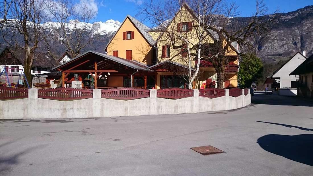 Gostisce Vancar Bovec Bagian luar foto